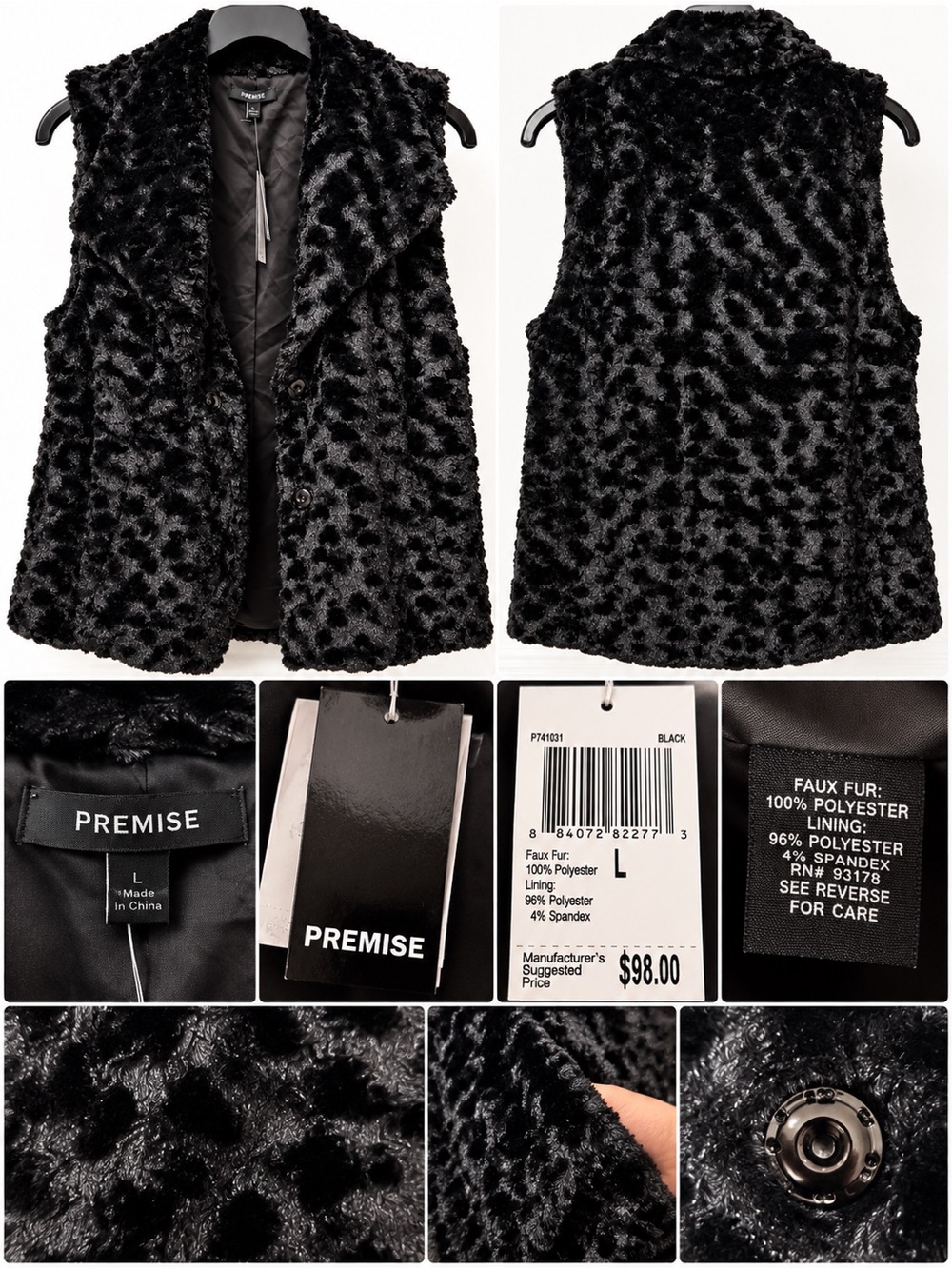 Faux Fur Vest